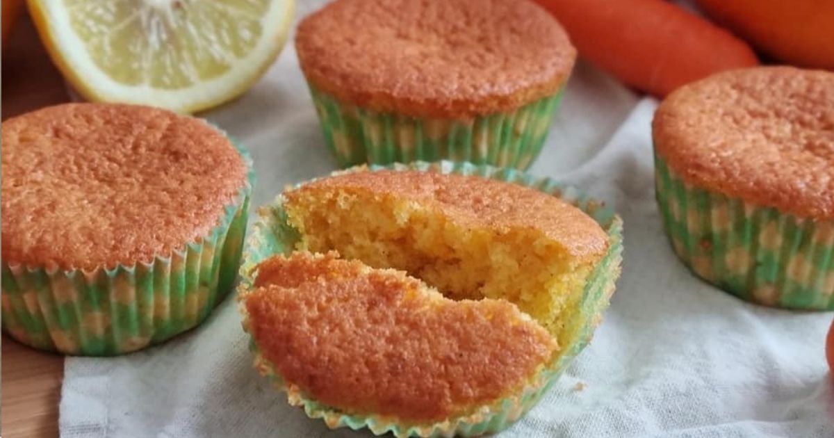 Mini Muffins Rezept, mit Orangen, Zitrone und Karotten